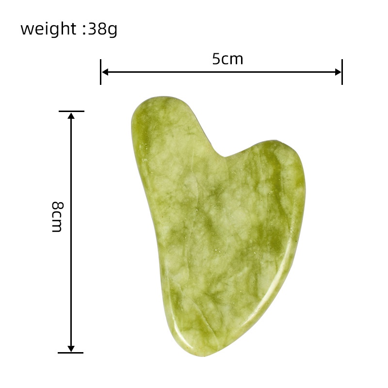 Đá Guasha Tự Nhiên Massage Giúp Da Căng Mịn, Săn Chắc