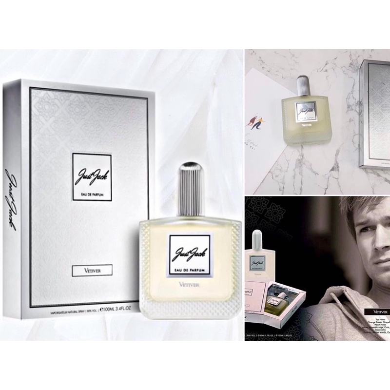 Nước hoa nam Just Jack Grey Vetiver 100ml