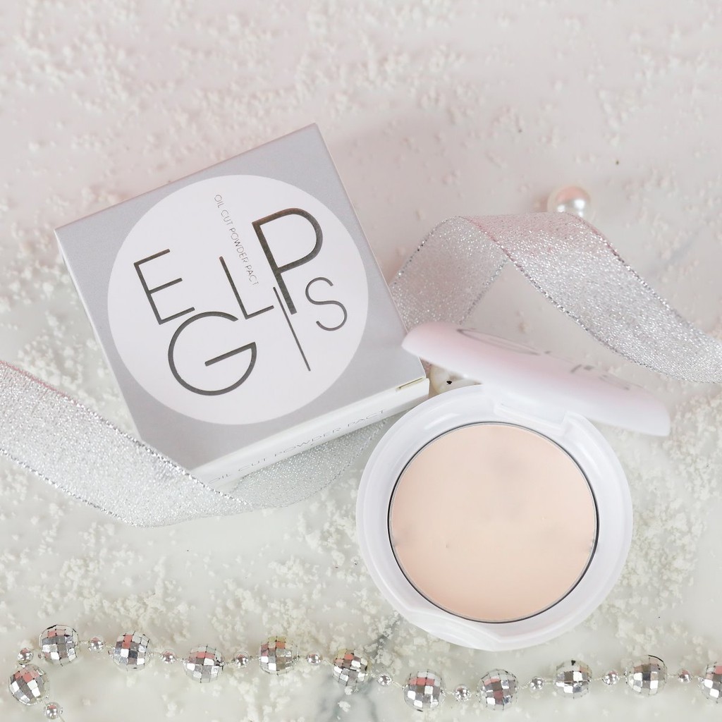 Eglips - Phấn Phủ Kiềm Dầu Eglips Oil Cut Powder Pact Natural Beige 8g