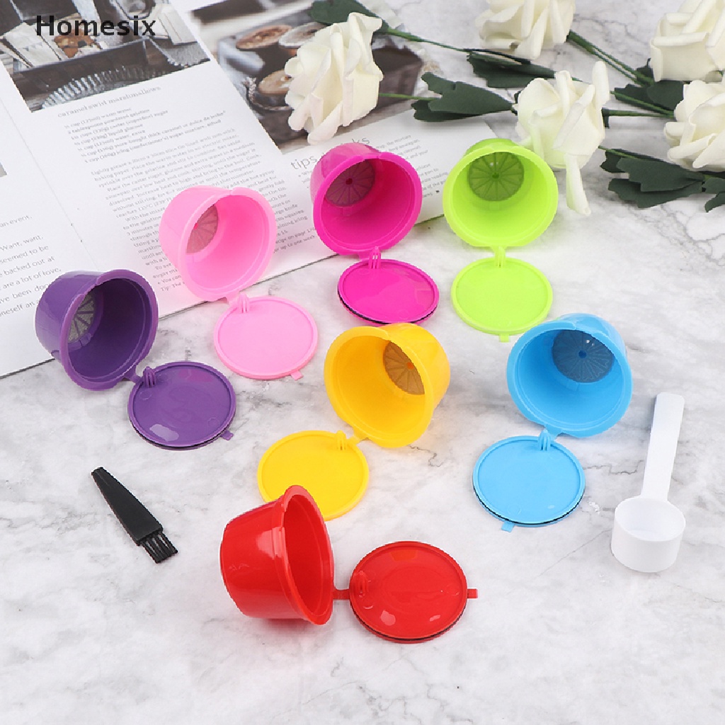 Set 9 cốc lọc cà phê có thể tái sử dụng cho máy pha cà phê Dolce Gusto