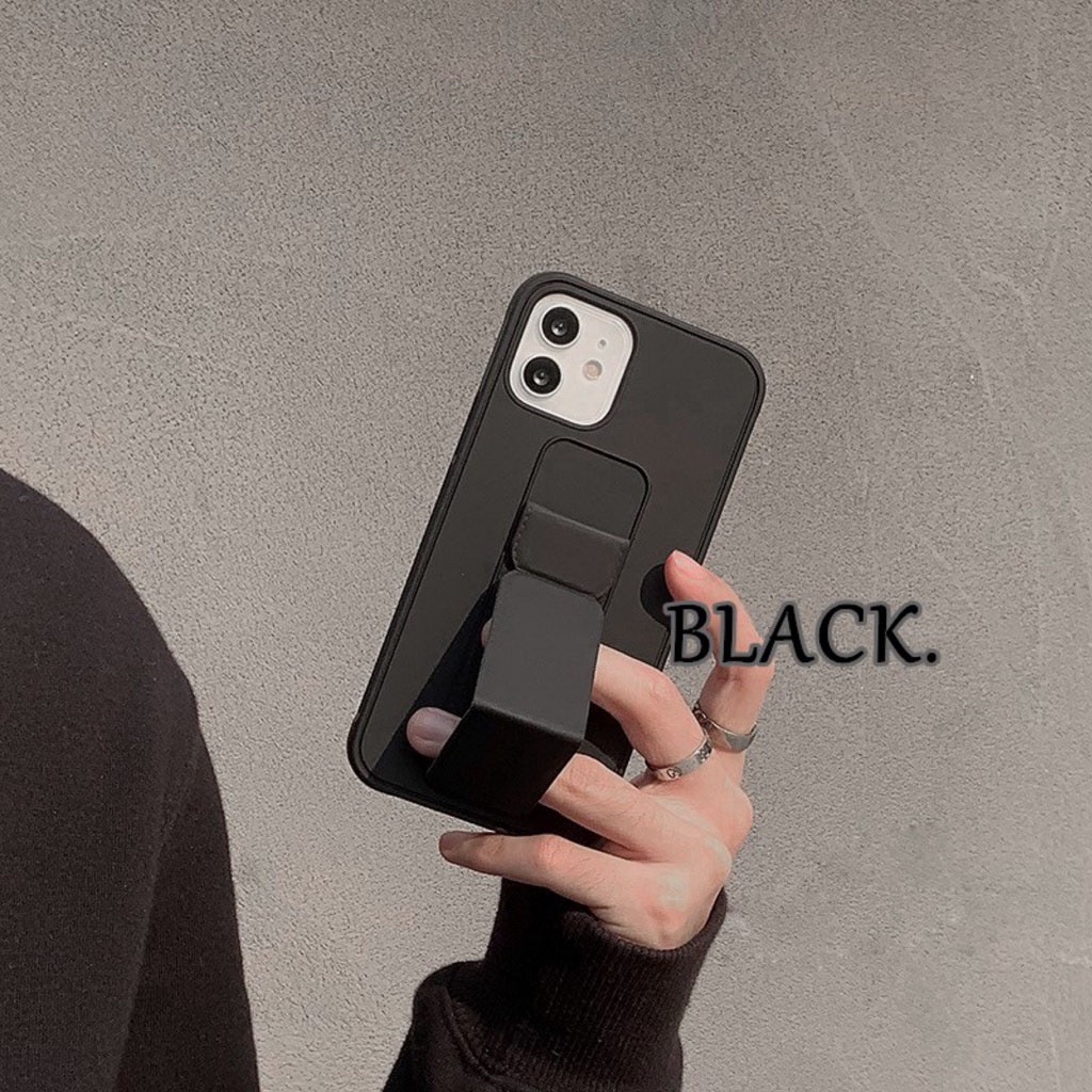 Ốp Điện Thoại TPU + PC Có Giá Đỡ Cho iPhone 1413 Pro Max 12 12 Pro Max 12 mini 11 6 7 8 Plus XS Max XR