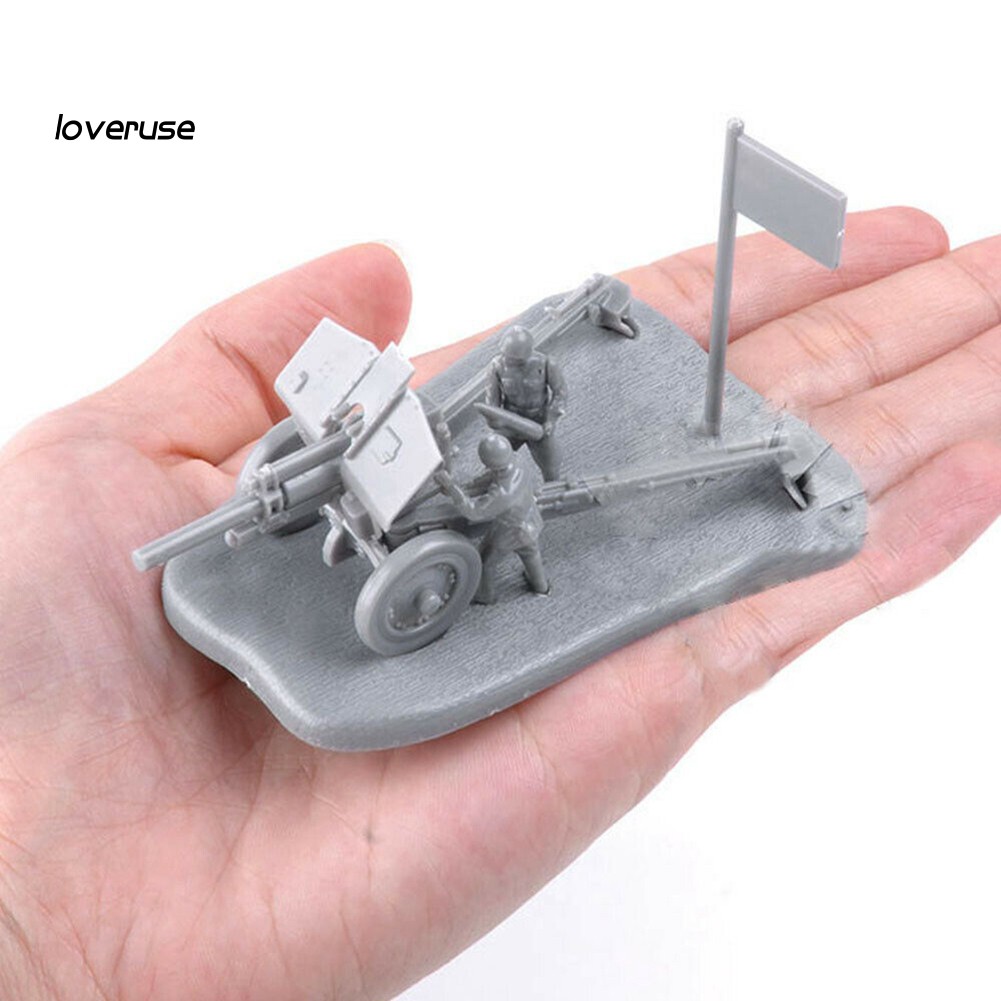 Mô Hình Lắp Ráp Xe Tăng Pak40 M30 3d Tỉ Lệ 1/72