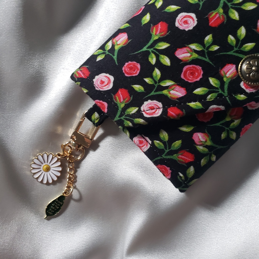 Móc Khóa Handmade Phối Charm Vintage Treo Túi Ví