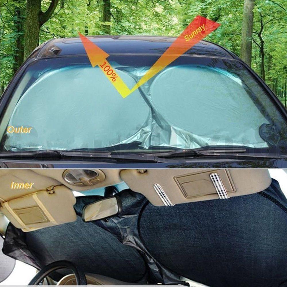 BTLIMER Tấm Chắn Nắng / Tuyết 150 * 70cm Bảo Vệ Kính Chắn Gió Xe Hơi