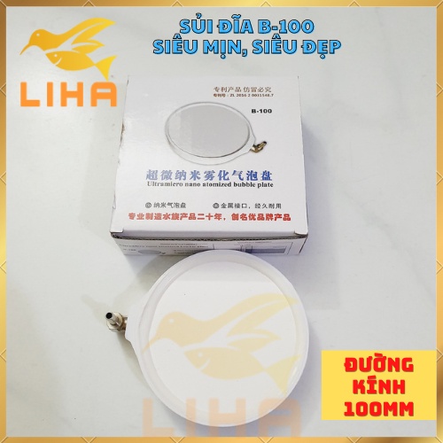 Sủi Đĩa Oxy Nano airstone Siêu Mịn, Siêu Đẹp - Đĩa Sủi Oxi Mịn Cho Bể Cá