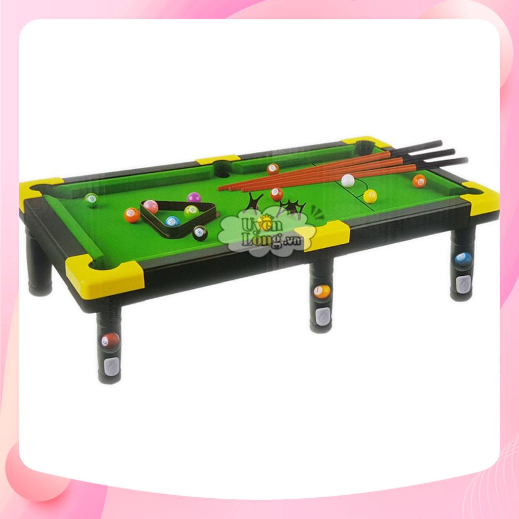 [Voucher Giảm 15K] Bàn Bi-A BILLIARDS, SNOOKER Mini 6 Lỗ Đồ Chơi Trẻ Em (Nhựa Cao Cấp, Chất Liệu Siêu Bền)