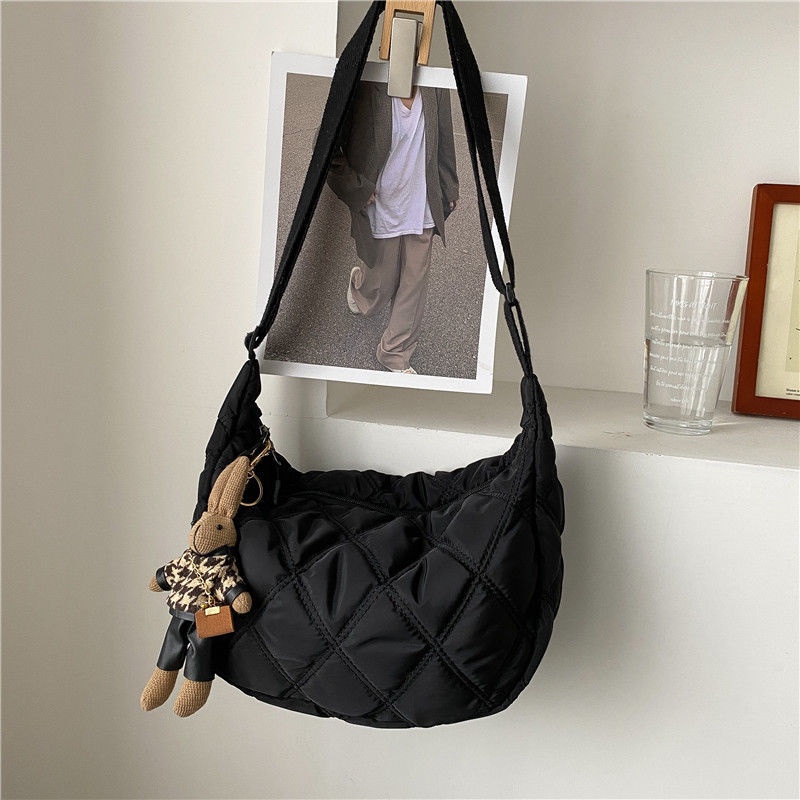 Túi Đeo Chéo Vai Bằng Nylon Sức Chứa Lớn Thời Trang Cho Nữ