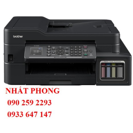 Máy in phun màu Brother MFC-T910DW (In 2 mặt,scan,copy,fax,Wifi)