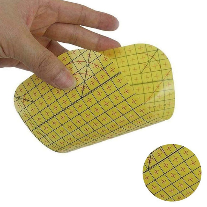 VA Sewing Ruler Hot Ironing Ruler Patch Tailor Craft DIY Sewing Supplies Measuring Portable Handmade Tool