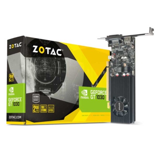 Vga card màn hình Zotac GT 1030 2G GDDR5 Low Profile new chính hãng