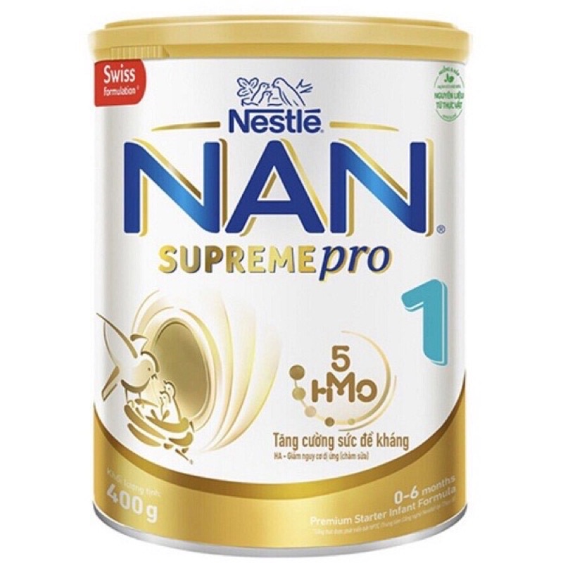 Sữa bột Nestle NAN SUPREME PRO 1