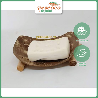 Khay xà phòng Gáo dừa Chữ Nhật|  YEESSCOCO XƯỞNG GÁO DỪA