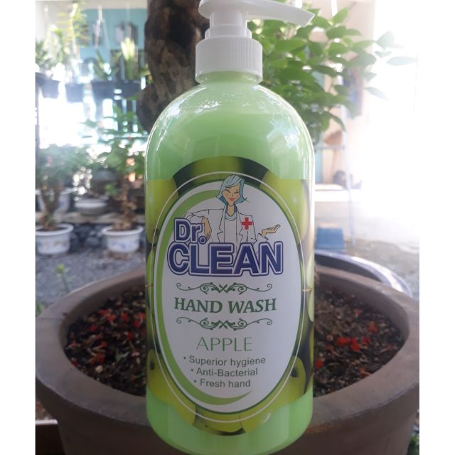 Nước Rửa Tay Diệt Khuẩn Dưỡng Da Dr Clean hương táo, dâu chai 1L/ 500Ml | BigBuy360 - bigbuy360.vn