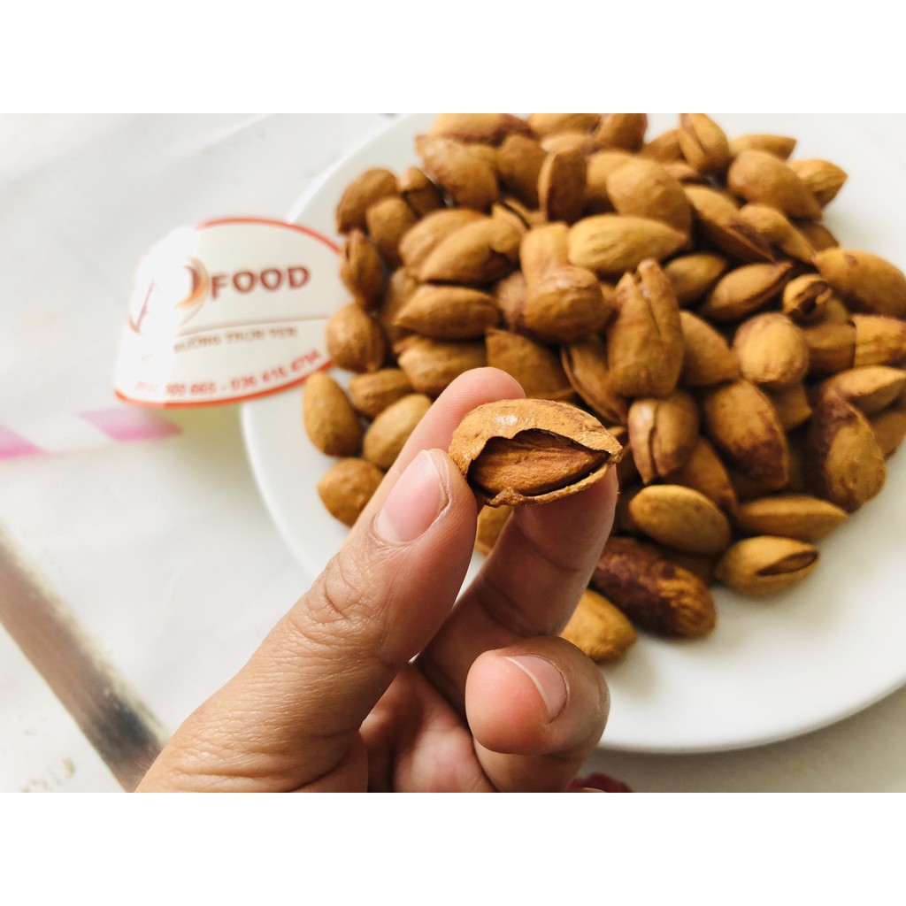 1kg hạnh nhân Mỹ rang bơ