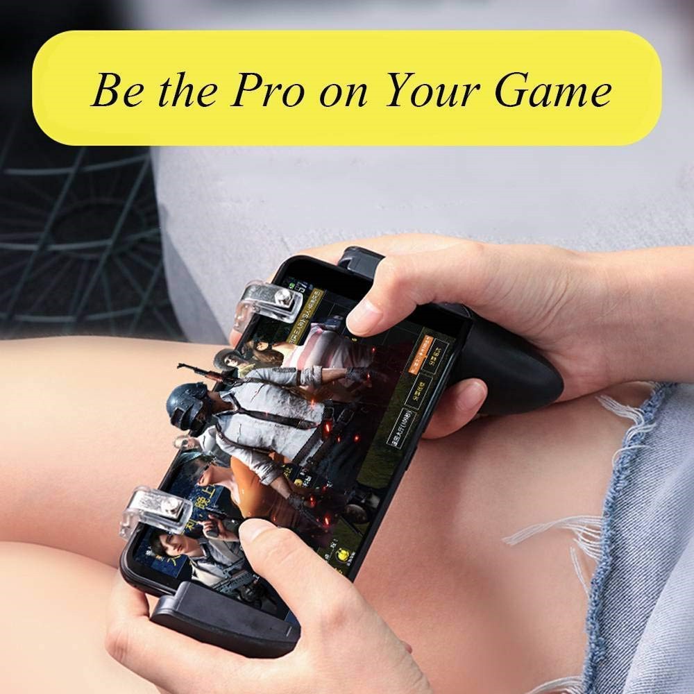 Nút Điều Khiển Chơi Game Bắn Súng Pubg L1r1 Chuyên Dụng Cho Điện Thoại