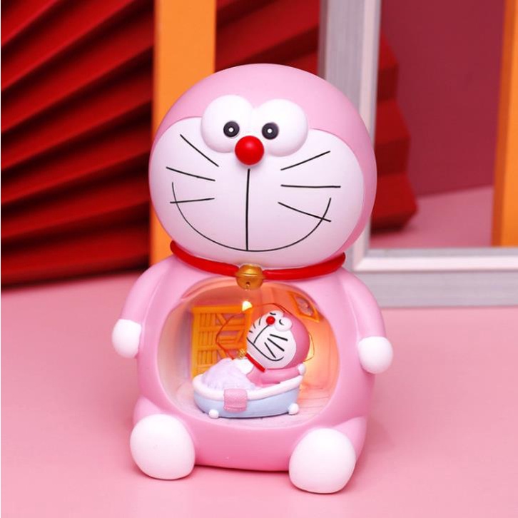 Đèn ngủ DORAEMON  Đèn Led Trang Trí Phòng Khách Siêu Dễ Thương cho bé