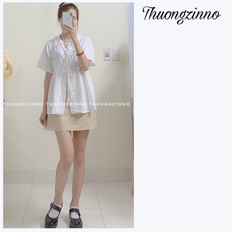 [Ảnh thật/Video] SET ÁO BABYDOLL BA NƠ + CHÂN VÁY (ảnh thật/sẵn) | BigBuy360 - bigbuy360.vn