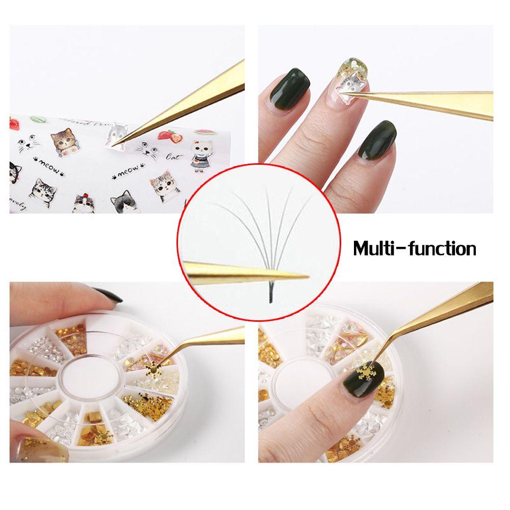 1 Nhíp Nối Dài Lông Mi Hình Bướm / Chim Công 3D