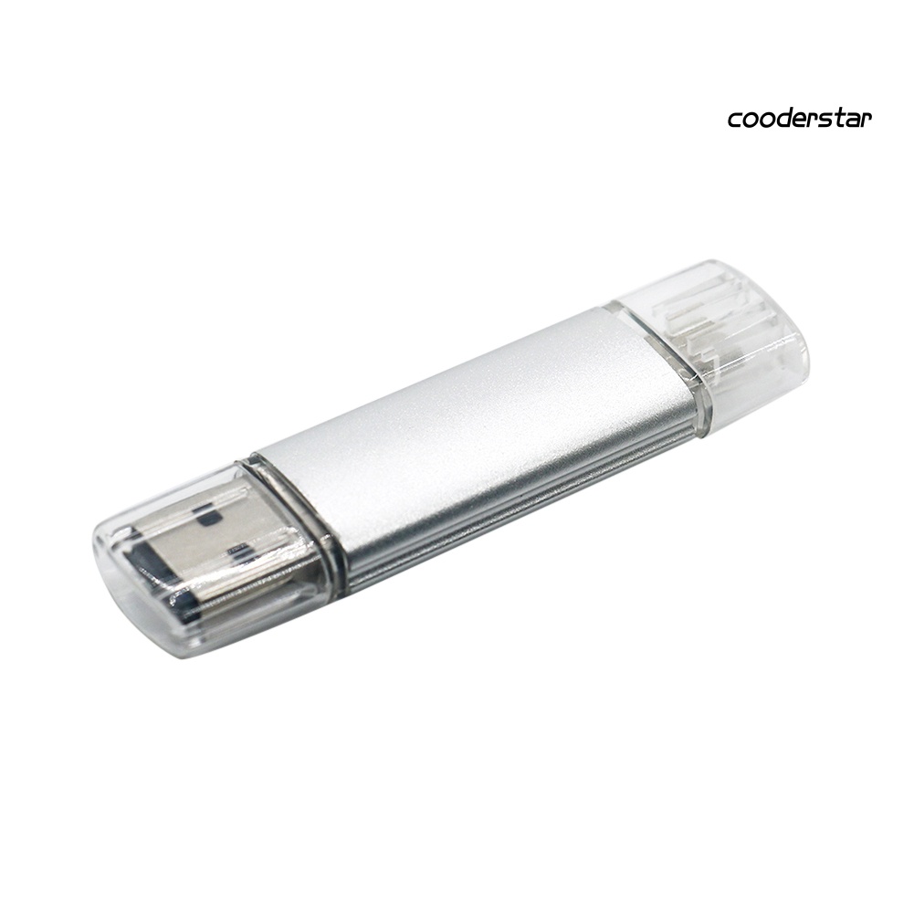 COOD-st USB Disk USB 2.0 16G Capacity Zinc Alloy Fast Speed OTG Function U Disk for Computer