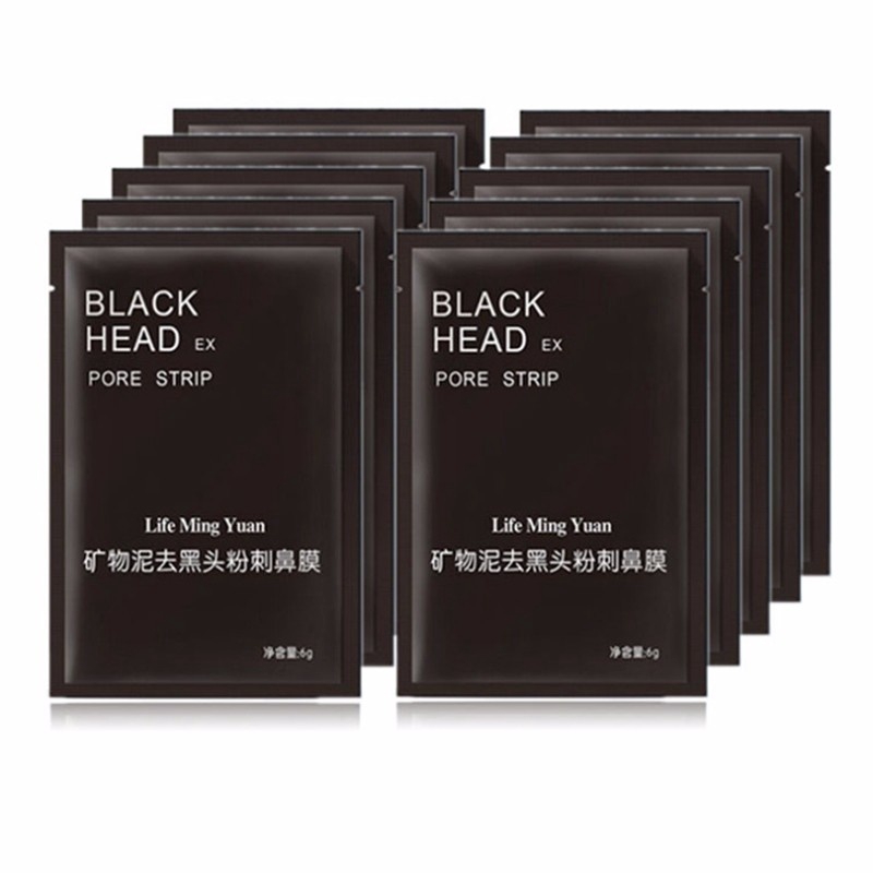 [Hàng mới về] Set 3 mặt nạ bùn khoáng làm sạch da lột mụn đầu đen vùng mũi