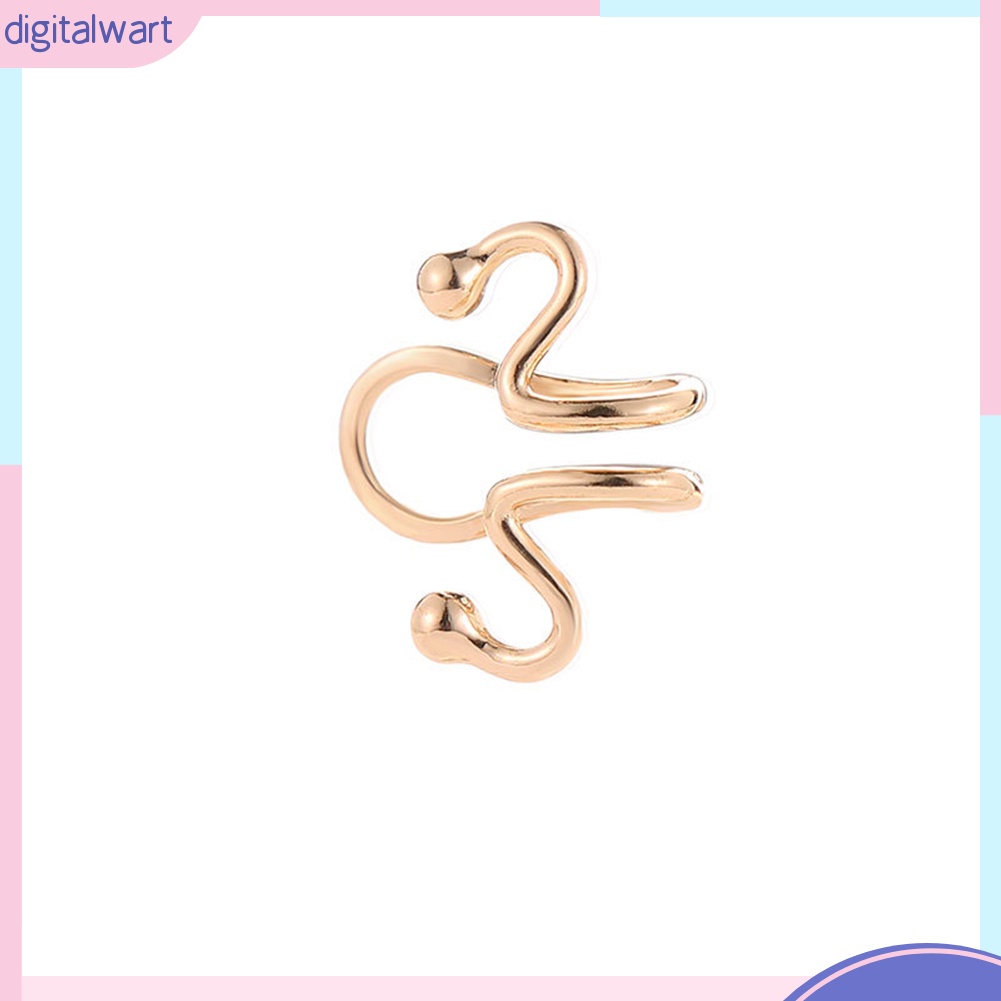 Khuyên Kẹp Vành Tai Kiểu Dáng Đơn Giản Thanh Lịch Dành Cho Nữ