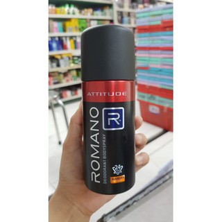Xịt khử mùi toàn thân Romano 150ml