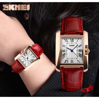 Đồng hồ nữ skmei sknu02 dây da