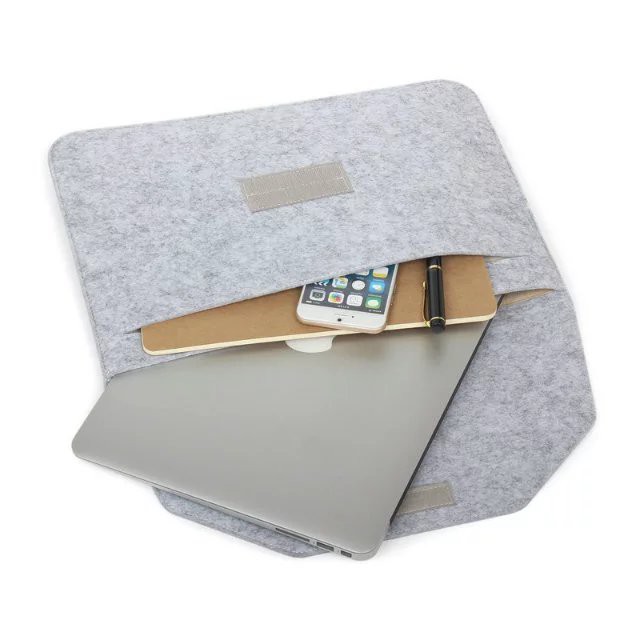 Túi nỉ len cho Macbook Air 11 12 13 15 13.3 15.4 Túi xách Vỏ bọc tay áo máy tính xách tay bảo vệ