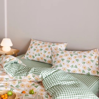 COMBO 3 bộ chăn ga gối cotton lụa cao cấp