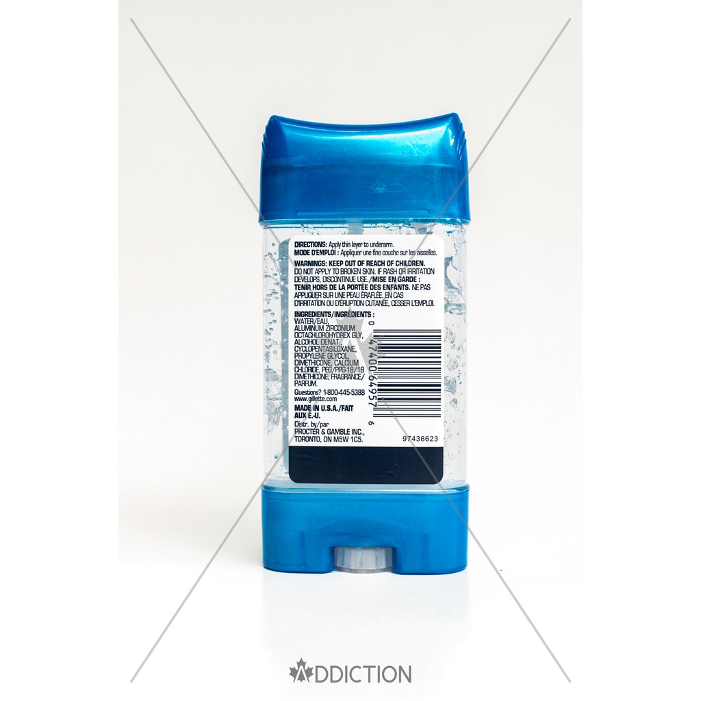 Lăn Khử Mùi Gillette Endurance Cool Wave Clear Gel cho nam (108g) -HSD T1-2022 | BigBuy360 - bigbuy360.vn