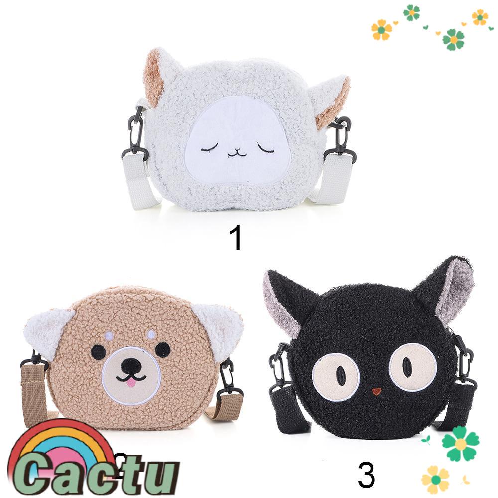 Túi Đeo Chéo Phủ Lông Phong Cách Nhật Bản Xinh Xắn Dành Cho Nữ