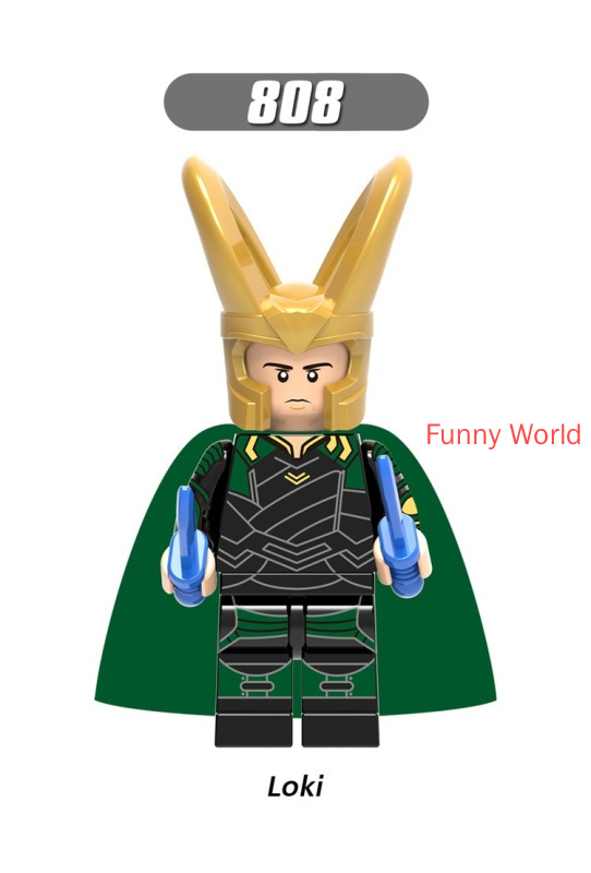 Đồ Chơi Lắp Ráp Nhân Vật Siêu Anh Hùng Marvel X0185