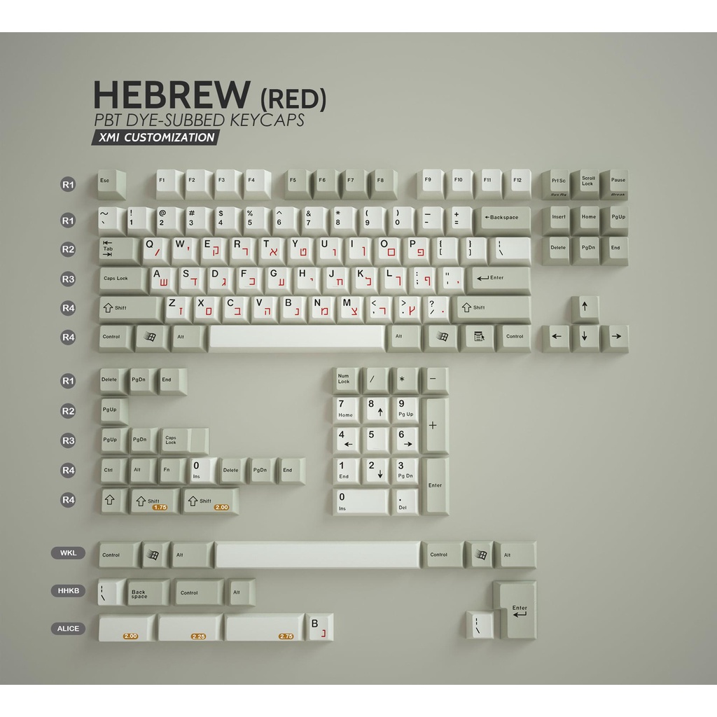 PBT Keycap XMI | Nút nhựa bàn phím cơ
