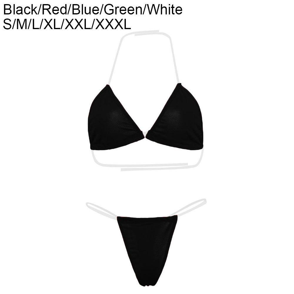 Bộ Đồ Bơi Bikini Không Gọng Kèm Quần Lọt Khe Thời Trang Quyến Rũ Cho