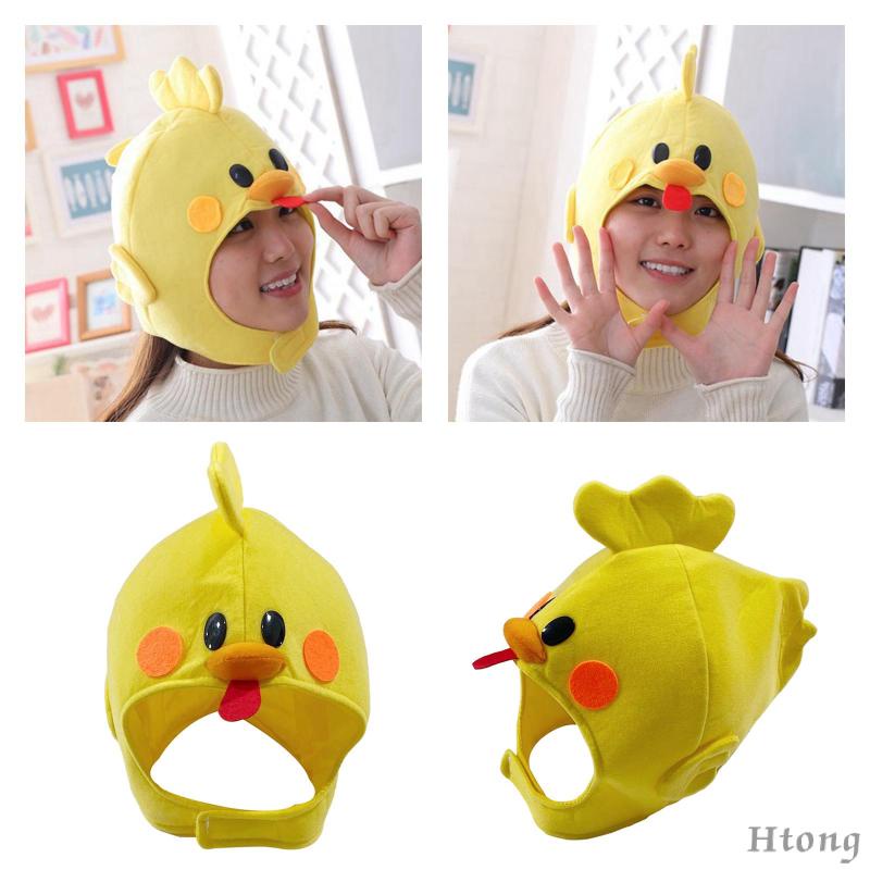 Mũ Trùm Đầu Hóa Trang Chú Gà Bằng Vải Cotton Ấm Áp Trang Trí Giáng Sinh
