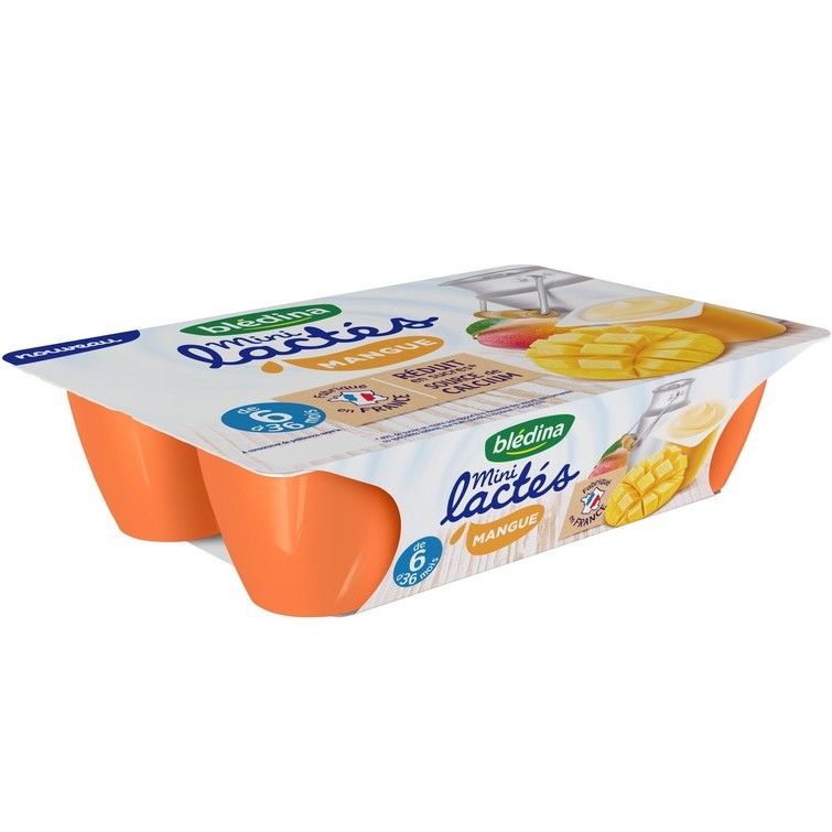 Sữa chua Bledina cho bé 6m+ Pháp bán theo vỉ