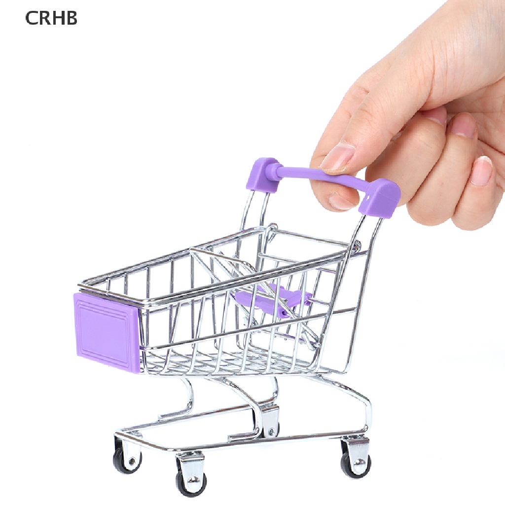 1 Xe Đẩy Mua Sắm Siêu Thị Mini Đồ Chơi Cho Bé Mới