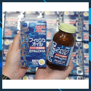 VIÊN UỐNG OMEGA 3 ORIHIRO 180 V CỦA NHẬT