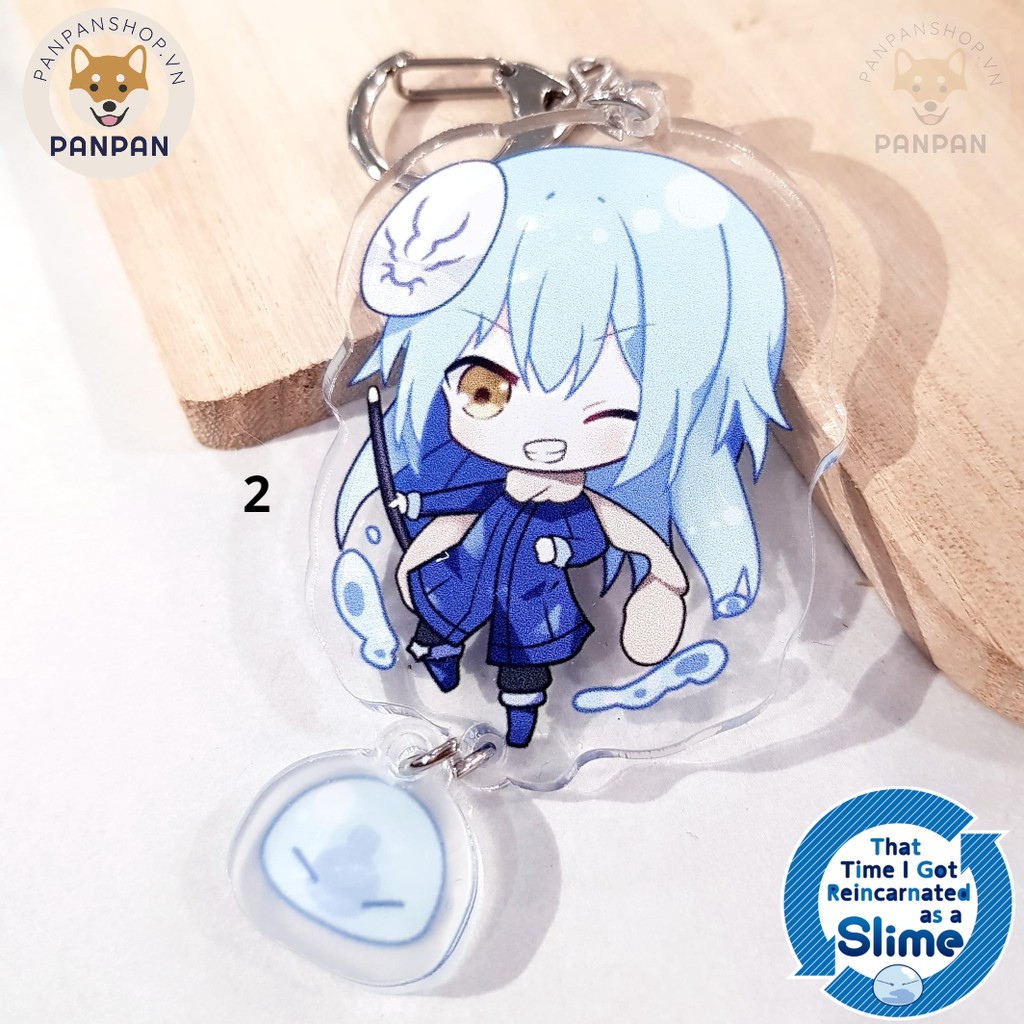 Móc Khoá Anime Mica Rimuru Treo + móc mini Tensura - Tensei Shitara Slime datta ken (6m)