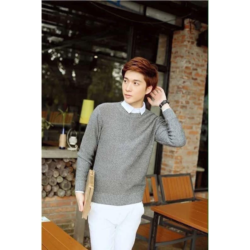 Bán sỉ áo len nam trơn $ | BigBuy360 - bigbuy360.vn