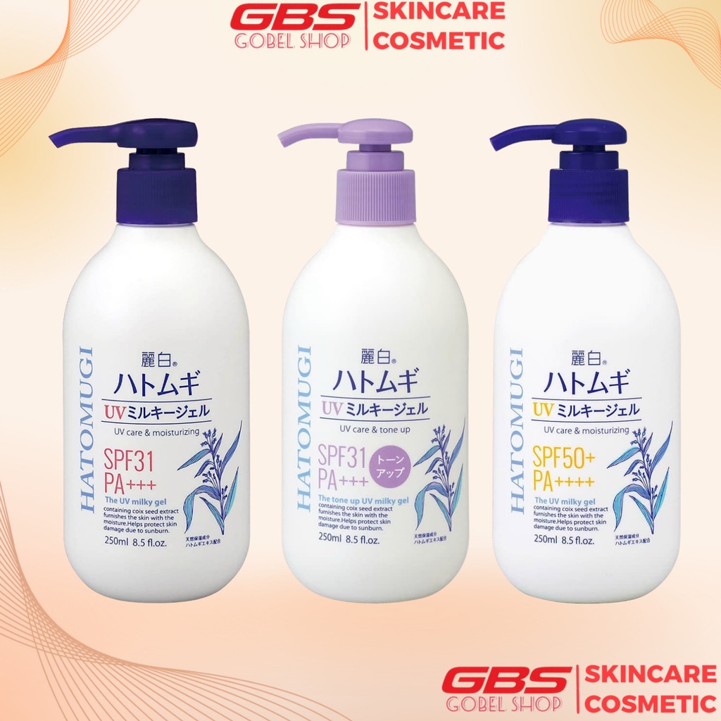 Sữa Dưỡng Thể Hatomugi Chống Nắng Cấp Ẩm, Làm Trắng Da Hatomugi UV Care & Moisturizing SPF50 PA++++ 250ml