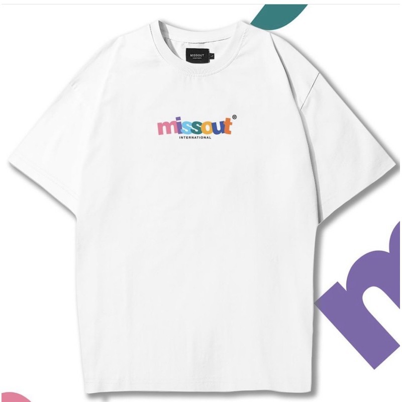 Áo thun MISSOUT Full Tag Mẫu Mới 2 Màu Unisex (V229)