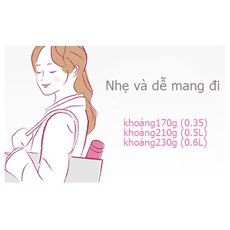 Bình giữ nhiệt lưỡng tính MCX-A351 dung tích 350ml