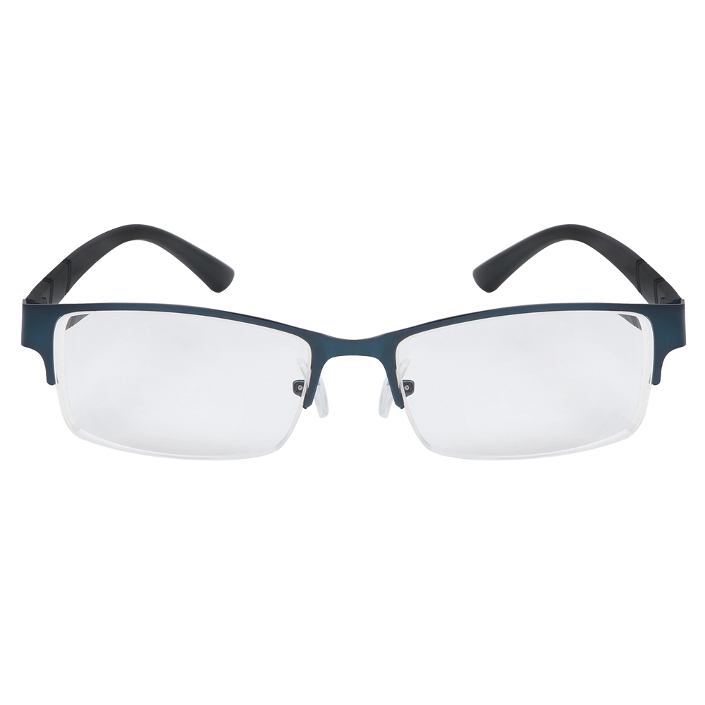 Mắt Kính Cận Thị Gọng Vuông Viền Nhựa Resin Kim Loại Siêu Nhẹ 0~600