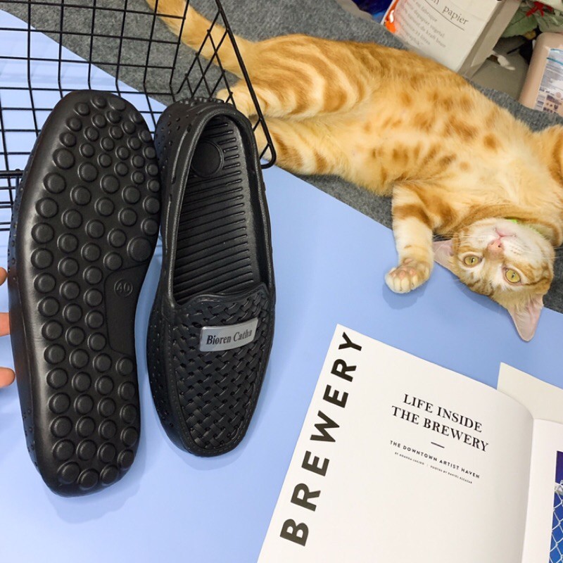 Giày siêu nhẹ lỗ nam đi mưa BIOREN CATHA | BigBuy360 - bigbuy360.vn