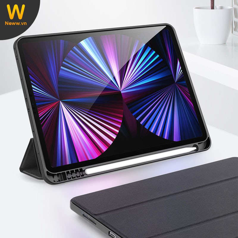 Ốp lưng Dux Ducis iPad Pro M1 12.9' 2021 / iPad Pro 12.9' 2020 Chống sốc, Kiểu bao da | BigBuy360 - bigbuy360.vn
