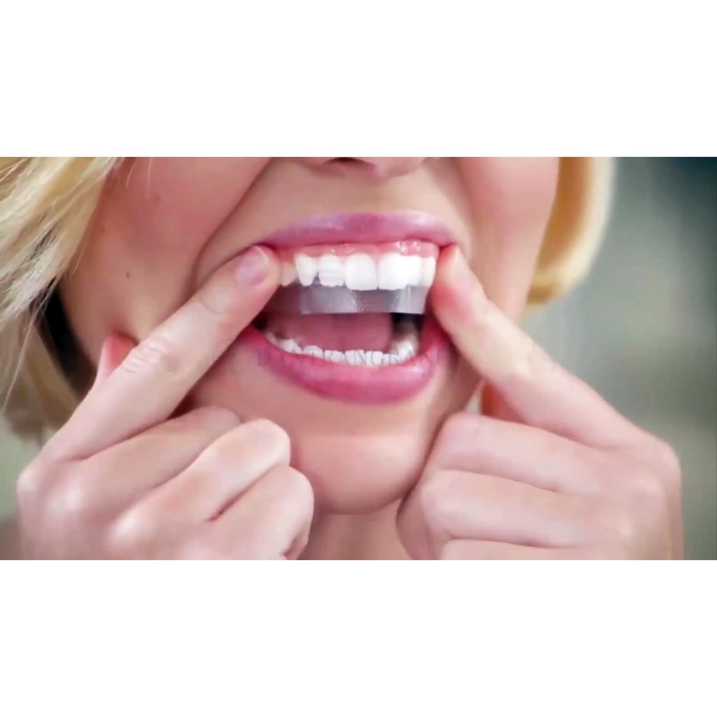 Miếng dán Crest 3D ❤ FREESHIP ❤ Lẻ , Miếng trắng răng Crest 3D  whitestrips Glamorous/ Professional