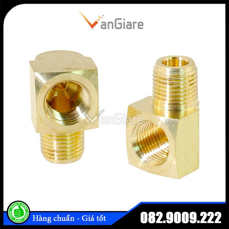 Co điếu thau - co nối góc ren trong ngoài góc 90 độ