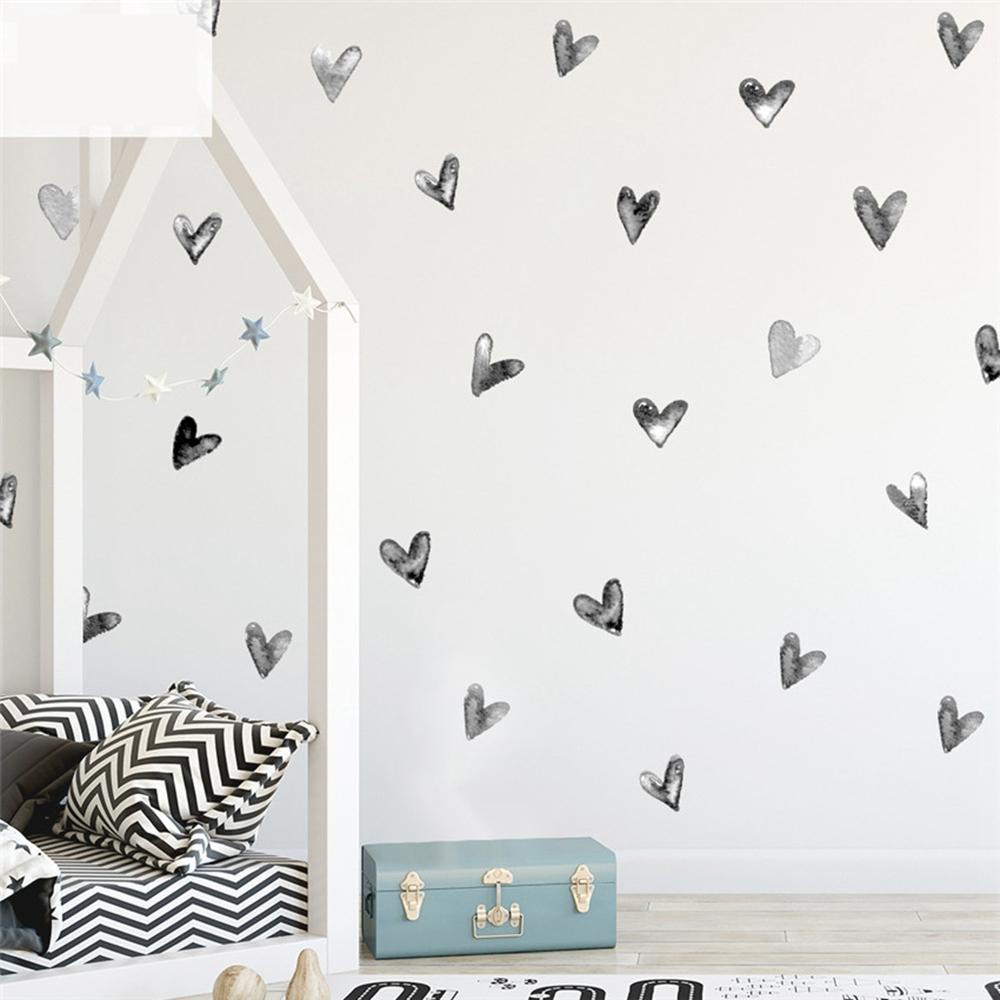 IVORY Sticker PVC Chống Thấm Nước Họa Tiết Mực In Để Trang Trí Nội Thất