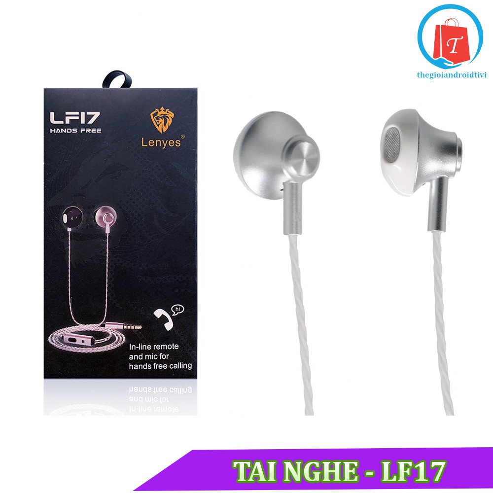 [Siêu rẻ] Tai Nghe Nhét Tai Chống Ồn Lenyes LF17 – Tai Nghe Giá Rẻ Bền Đẹp